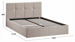 Кровать полутораспальная Лора с ПМ в Урае - uray.ok-mebel.com | фото 4