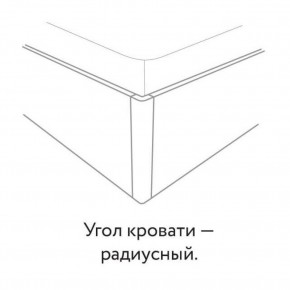 Кровать "Сандра" БЕЗ основания 1200х2000 в Урае - uray.ok-mebel.com | фото 3