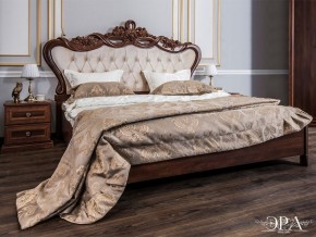 Кровать с мягким изголовьем Афина 1600 (караваджо) в Урае - uray.ok-mebel.com | фото