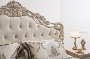Кровать с мягким изголовьем Патрисия (1600) крем в Урае - uray.ok-mebel.com | фото 5