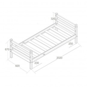 Кровать Сонечка 2-х ярусная (модульная) в Урае - uray.ok-mebel.com | фото 4