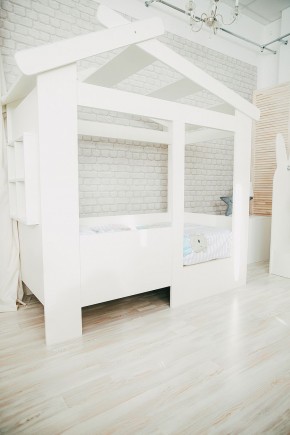 Кровать Теремок (800*1600) Без ящика/ступеньки в Урае - uray.ok-mebel.com | фото 9