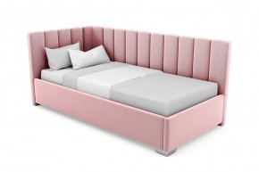 Кровать угловая Хлоя интерьерная +основание (80х200) в Урае - uray.ok-mebel.com | фото 11
