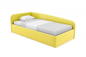 Кровать угловая Лэсли интерьерная +настил ДСП (120х200) в Урае - uray.ok-mebel.com | фото 14