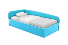 Кровать угловая Лэсли интерьерная +настил ДСП (120х200) в Урае - uray.ok-mebel.com | фото 22