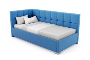 Кровать угловая Мия интерьерная +основание (80х200) в Урае - uray.ok-mebel.com | фото 3