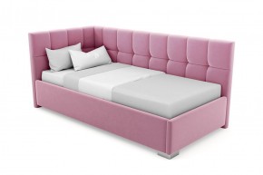 Кровать угловая Мия интерьерная +основание (80х200) в Урае - uray.ok-mebel.com | фото 6