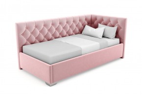 Кровать угловая Виола интерьерная +основание (90х200) в Урае - uray.ok-mebel.com | фото 10
