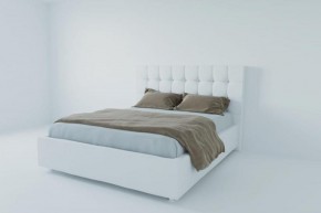 Кровать Венеция без основания 800 (экокожа белая) в Урае - uray.ok-mebel.com | фото