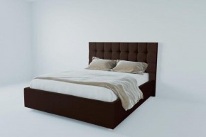 Кровать Венеция без основания 900 (экокожа коричневая) в Урае - uray.ok-mebel.com | фото