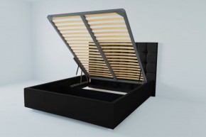 Кровать Венеция с ПМ 800 (экокожа кольт ч) в Урае - uray.ok-mebel.com | фото