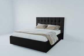 Кровать Венеция с ПМ 800 (экокожа кольт ч) в Урае - uray.ok-mebel.com | фото 2