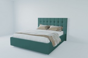 Кровать Венеция с ПМ 900 (велюр бирюзовый) в Урае - uray.ok-mebel.com | фото 2