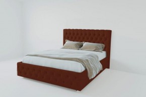 Кровать Версаль 1200 без основания (велюр бордо) в Урае - uray.ok-mebel.com | фото
