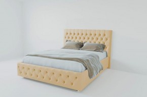 Кровать Версаль 800 без основания (экокожа бежевый) в Урае - uray.ok-mebel.com | фото