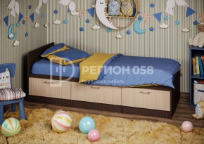 Кровать Юниор-5 ЛДСП в Урае - uray.ok-mebel.com | фото