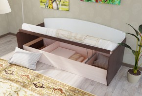 Диван кровать Зефир 2 + мягкая спинка в Урае - uray.ok-mebel.com | фото 3