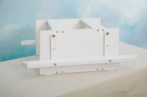 Кроватка-трансформер Classic 6в1 + комплект матрасов (белая матовая) в Урае - uray.ok-mebel.com | фото 10