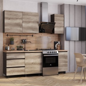 Кухня Энигма 1.6 м (венге/дуб каньон) в Урае - uray.ok-mebel.com | фото