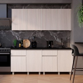 Кухня Тренд 1.0 м (Ясень белый) в Урае - uray.ok-mebel.com | фото 4