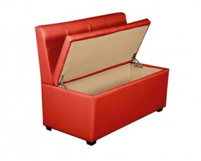 Кухонный диван Уют-1 (1000) Красный в Урае - uray.ok-mebel.com | фото 2