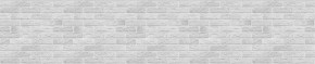 Кухонный фартук 610х3000х1,5 (композит) КМ Кирпич серый в Урае - uray.ok-mebel.com | фото 1