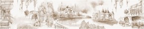 Кухонный фартук с тиснением «бетон» матовый KMB 025 (3000) в Урае - uray.ok-mebel.com | фото