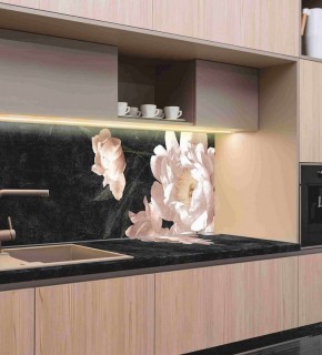 Кухонный фартук со столешницей (А-05) в едином стиле (3050 мм) в Урае - uray.ok-mebel.com | фото