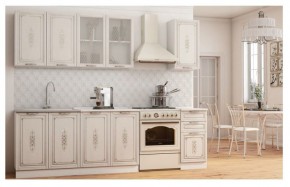 Кухонный гарнитур 2 м "Велес" (белый/сандал белый) в Урае - uray.ok-mebel.com | фото