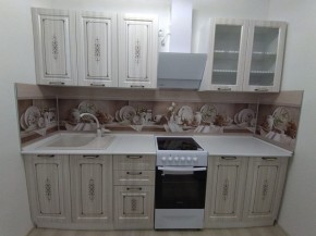 Кухонный гарнитур 2 м "Велес" (белый/сандал белый) в Урае - uray.ok-mebel.com | фото 3