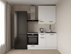 Кухонный гарнитур Белый Глянец 1600 h950 (Стол. 26мм) в Урае - uray.ok-mebel.com | фото