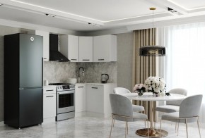 Кухонный гарнитур Белый Глянец 2000*1200 (Стол. 26мм) в Урае - uray.ok-mebel.com | фото