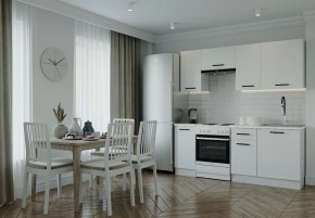 Кухонный гарнитур Белый Глянец 2000 (Стол. 26мм) в Урае - uray.ok-mebel.com | фото