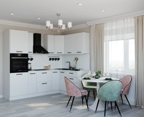 Кухонный гарнитур Белый Глянец 2400*1600 (Стол. 26мм) в Урае - uray.ok-mebel.com | фото