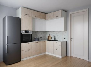Кухонный гарнитур Демо 2200*1700 (Стол. 26мм) в Урае - uray.ok-mebel.com | фото