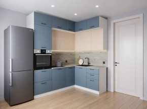 Кухонный гарнитур Фьюжн 2200*1700 (Стол. 26мм) в Урае - uray.ok-mebel.com | фото