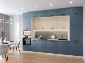 Кухонный гарнитур Фьюжн 3400 (Стол. 38мм) в Урае - uray.ok-mebel.com | фото