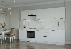 Кухонный гарнитур Жемчуг 3000 (Стол. 26мм) в Урае - uray.ok-mebel.com | фото