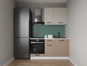 Кухонный гарнитур Каппучино 1600 (Стол. 26мм) в Урае - uray.ok-mebel.com | фото