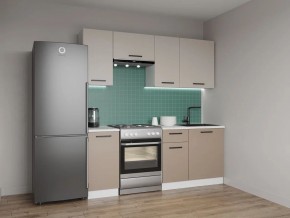 Кухонный гарнитур Каппучино 2000 (Стол. 38мм) в Урае - uray.ok-mebel.com | фото