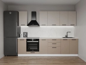 Кухонный гарнитур Каппучино 2800 (Стол. 26мм) в Урае - uray.ok-mebel.com | фото