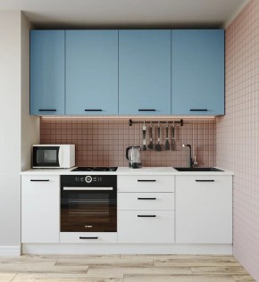 Кухонный гарнитур Капри 2200 h950 (Стол. 26мм) в Урае - uray.ok-mebel.com | фото