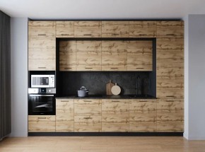 Кухонный гарнитур Крафт 3400 (Стол. 38мм) в Урае - uray.ok-mebel.com | фото