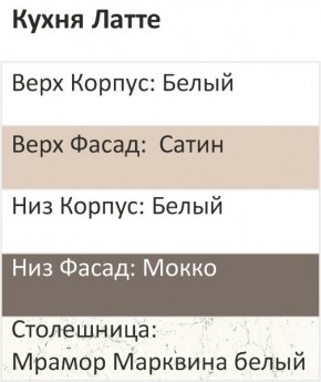 Кухонный гарнитур Латте 1000 (Стол. 26мм) в Урае - uray.ok-mebel.com | фото 3