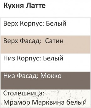 Кухонный гарнитур Латте 1200 (Стол. 26мм) в Урае - uray.ok-mebel.com | фото 3