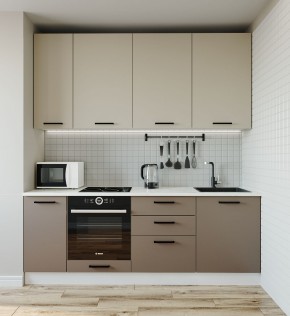 Кухонный гарнитур Латте 2200 (Стол. 38мм) в Урае - uray.ok-mebel.com | фото