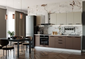 Кухонный гарнитур Латте 2800 (Стол. 26мм) в Урае - uray.ok-mebel.com | фото