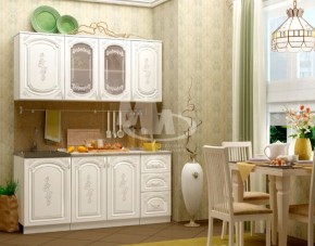 ЛИЗА-2 Кухонный гарнитур 1,7 Белый глянец холодный в Урае - uray.ok-mebel.com | фото