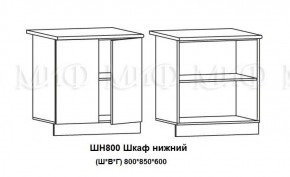 ЛИЗА-2 Кухонный гарнитур 1,7 Белый глянец холодный в Урае - uray.ok-mebel.com | фото 8