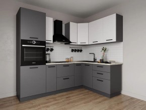 Кухонный гарнитур Меренга 2400*1600 (Стол. 38мм) в Урае - uray.ok-mebel.com | фото